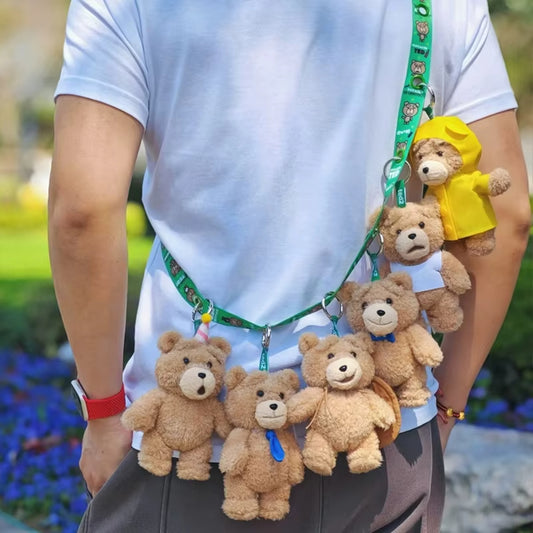 POP MART Ted2 Teddy Bear Action Plush Pendant