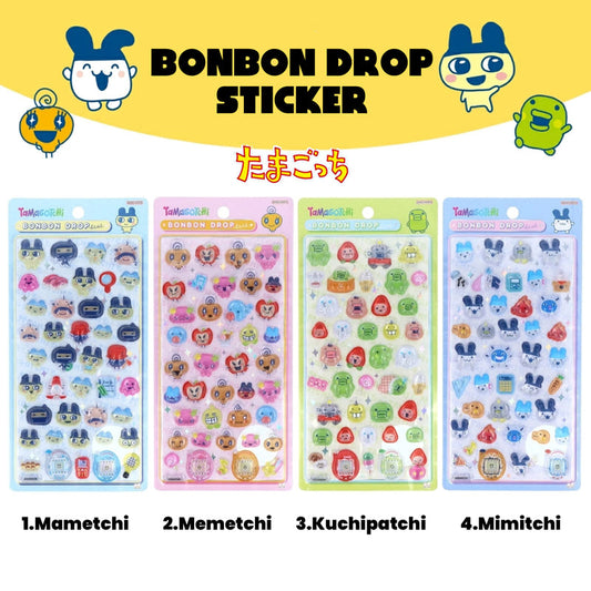 Bonbon Drop Sun Star Sticker Tamagotchi Mimicchi
