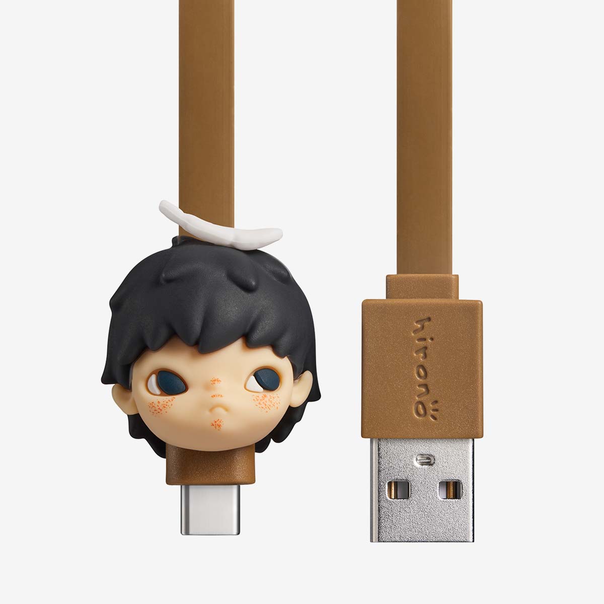 【New】Pop Mart HIRONO Mime Series Cable Blind Box (Type C-USB)