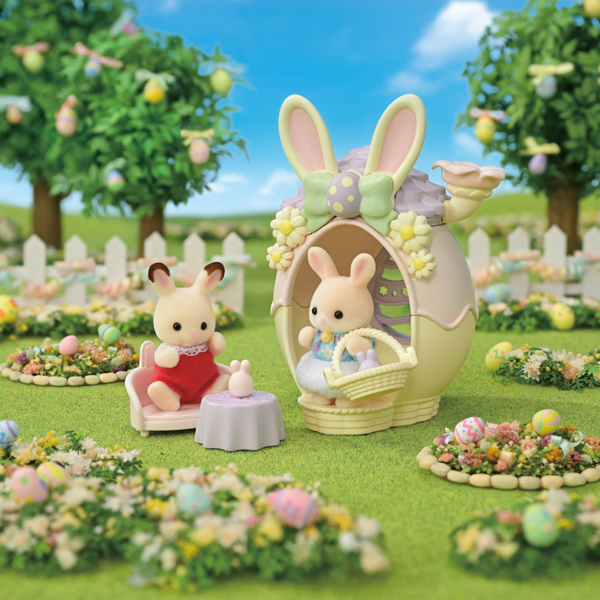 Calico Critters New Easter Egg Hutch