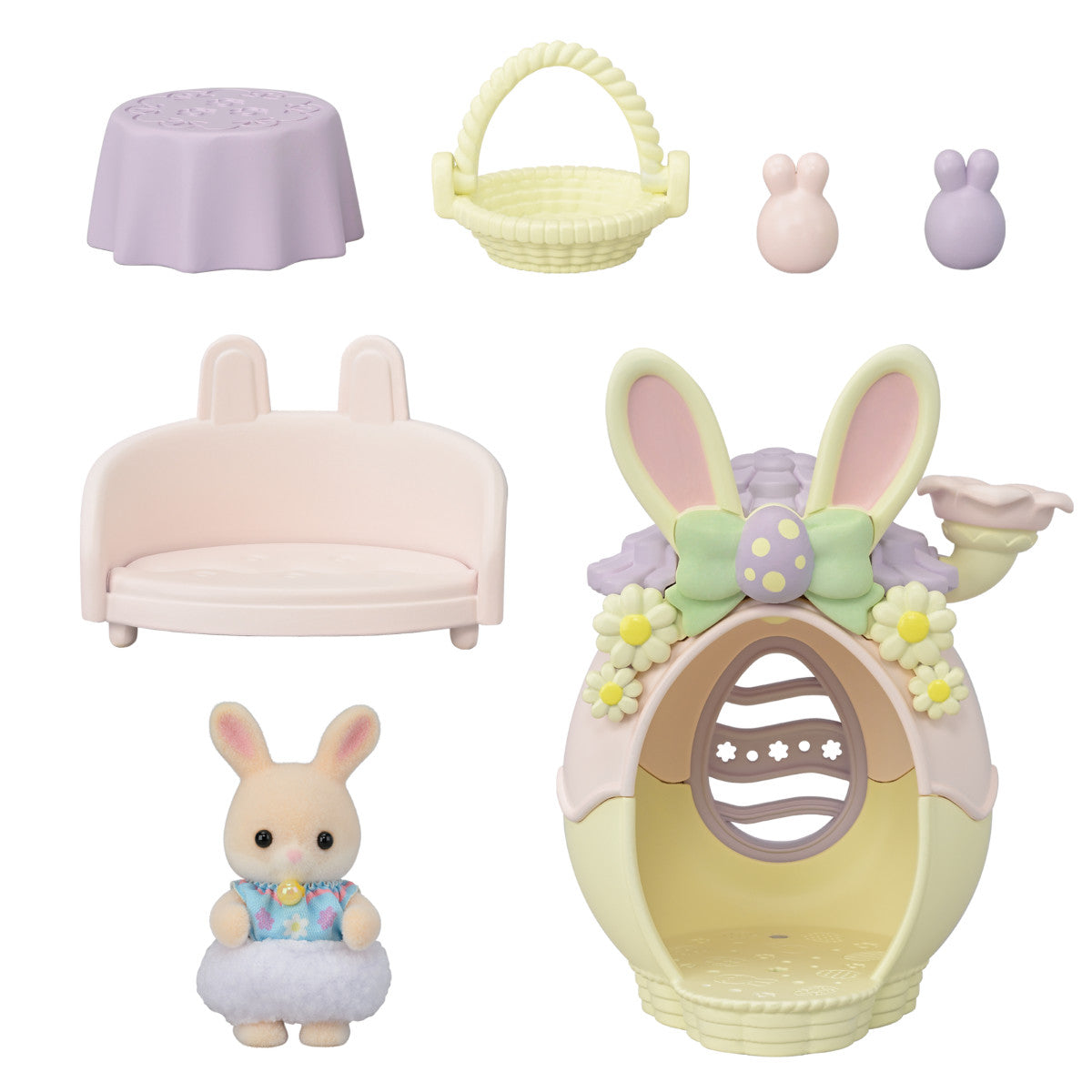 Calico Critters New Easter Egg Hutch