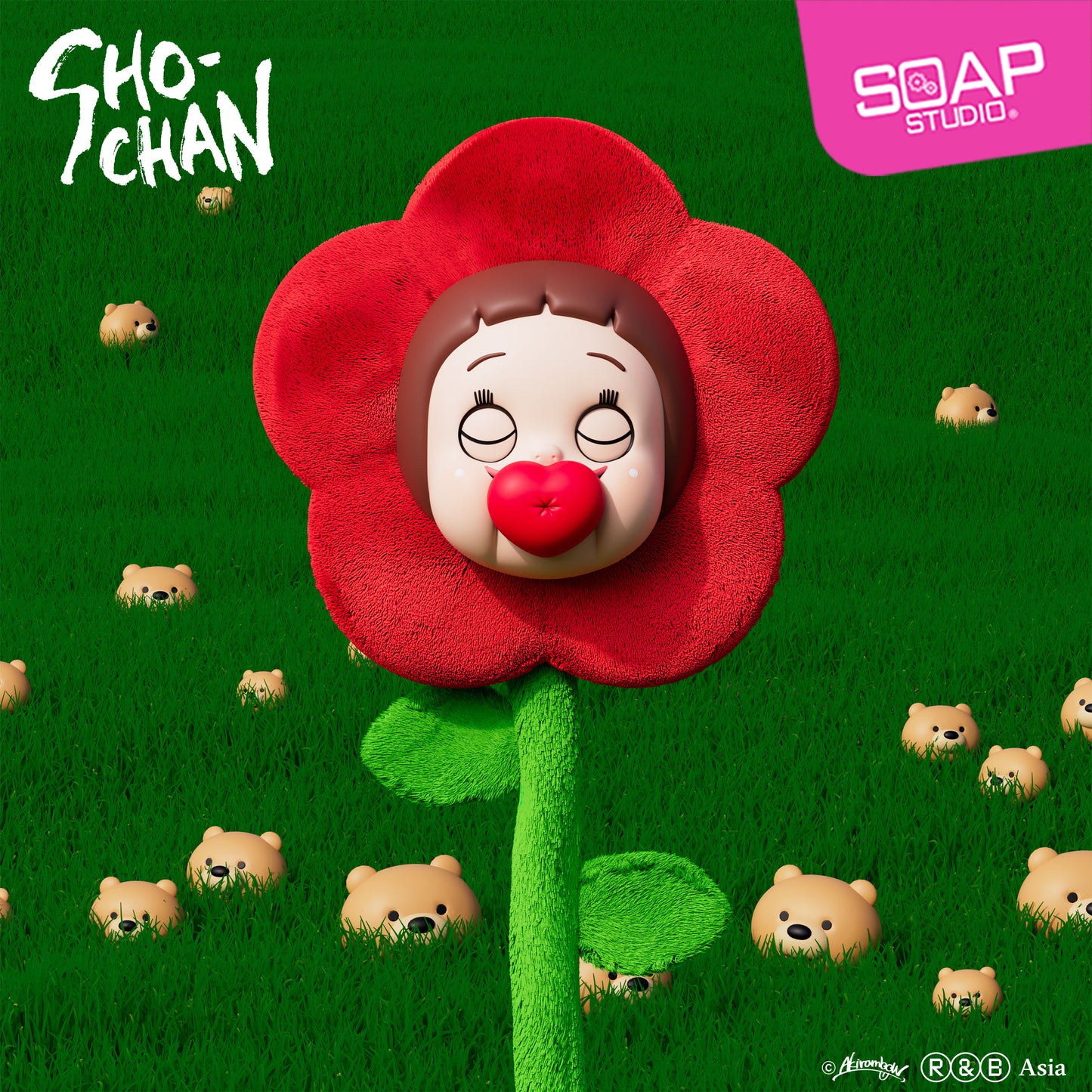 Soap Studio SHO-CHAN Magnetic Flower Pinwheel Blind Box