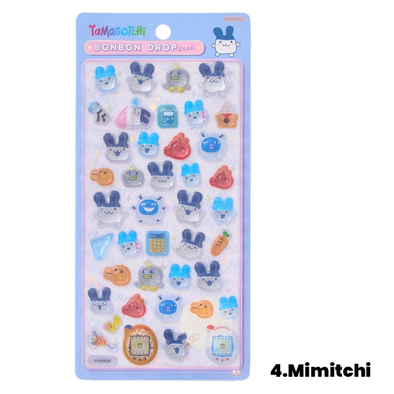 Tamagotchi BONBON DROP シール 4枚セット Sun-Star Tamagotchi Bonbon Drop Seal - Memetchi – Little Craft Place