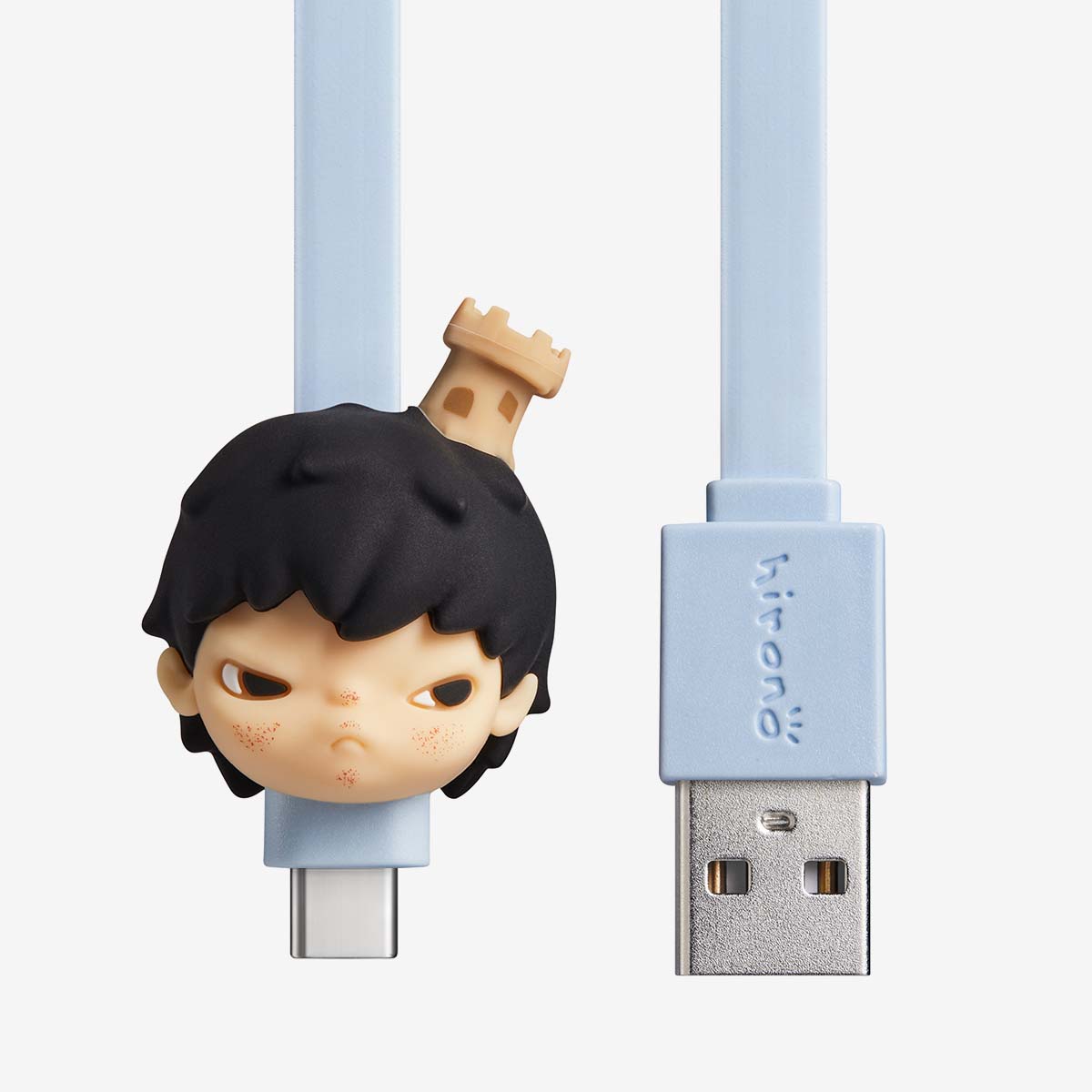 【New】Pop Mart HIRONO Mime Series Cable Blind Box (Type C-USB)