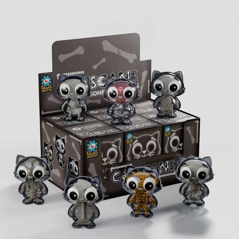 Kaleidos Creative Catscans (Bare Bones) Blind Box