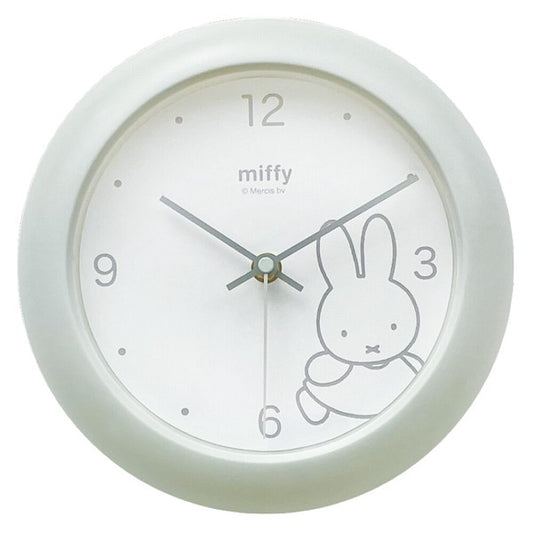 Miffy My Room Clock Gray