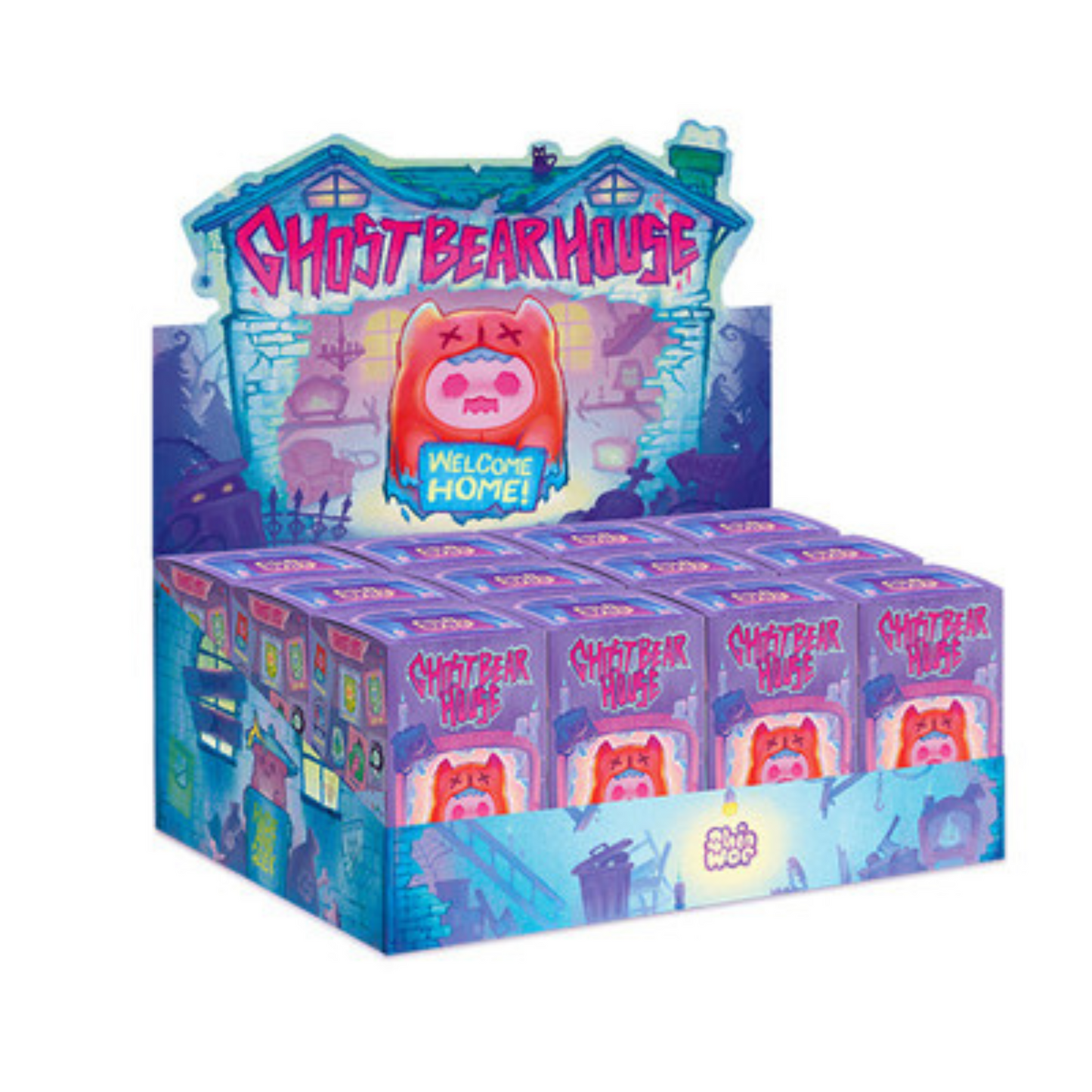 ShinWoo Ghost Bear House Series Blind Box