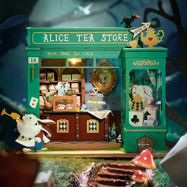 DIY Miniature House - Alice's Tea Store