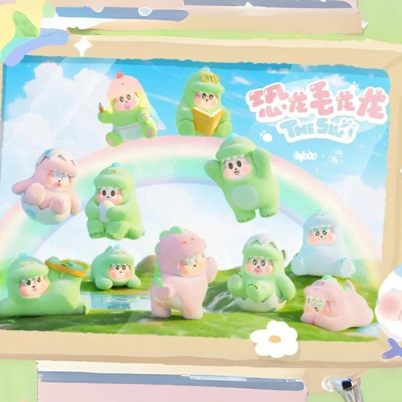 The SLLO Fluffy Dino Series Blind Box