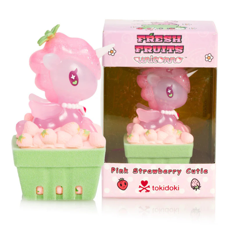 Tokidoki Fresh Fruits Unicorno - Pink Strawberry Cutie (Special Edition)