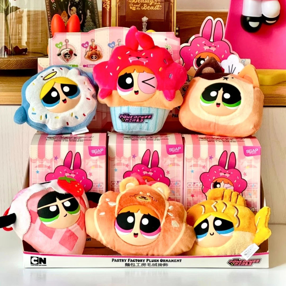 Soap Studio The Powerpuff Girls Pastry Factory Plush Ornament