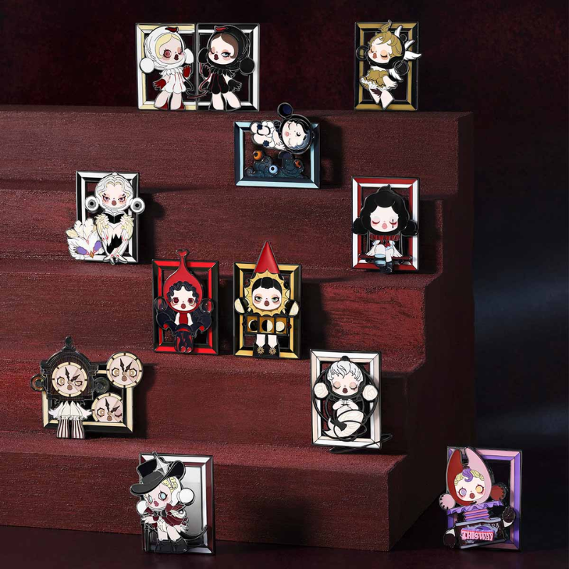 【New】SKULLPANDA Image Of Reality Series-Badge Blind Box