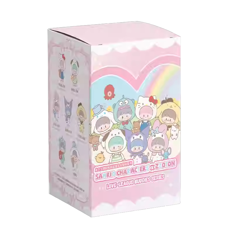 【Limited】Finding Unicorn Zzoton x Sanrio Love League Buddies Series Plush Blind Box
