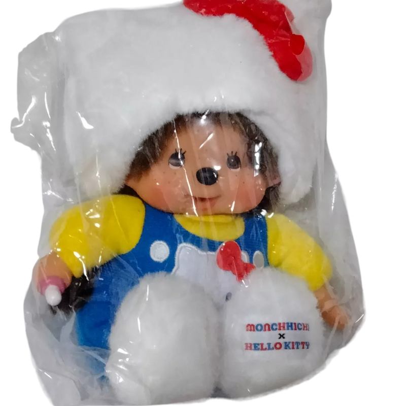 Hello Kitty x Monchhichi S Plush