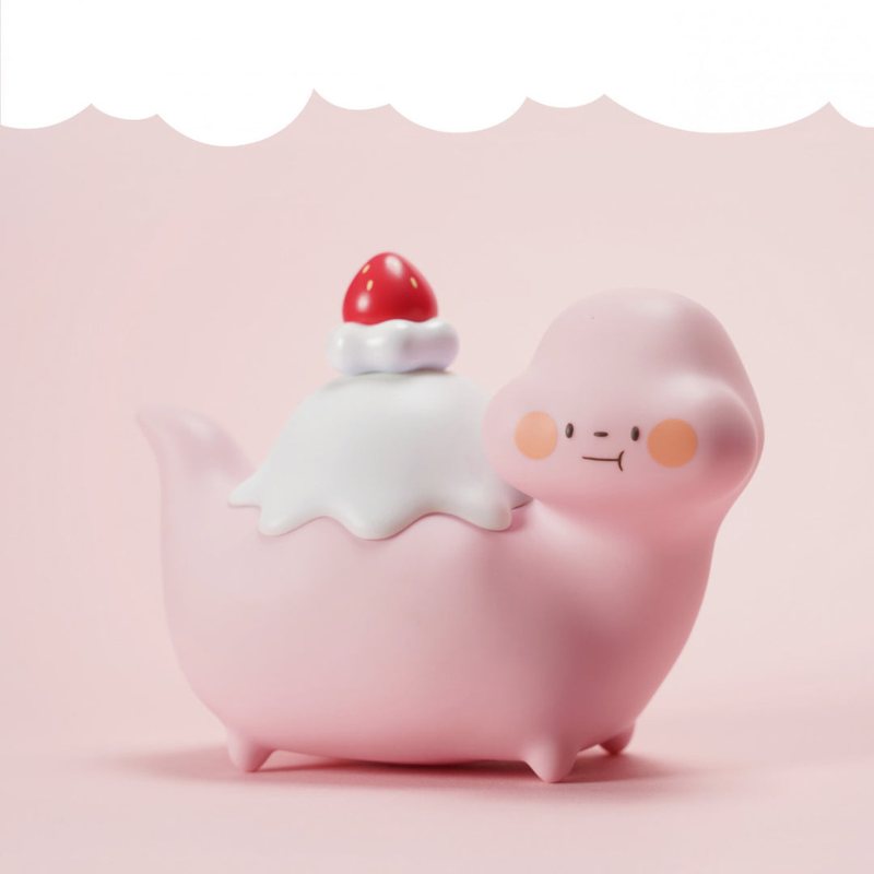 トップス dinoworks Paris foodie pink Toyzero+ Foodie Dinosaur - Fujiyama Strawberry – Kouhigh Toys