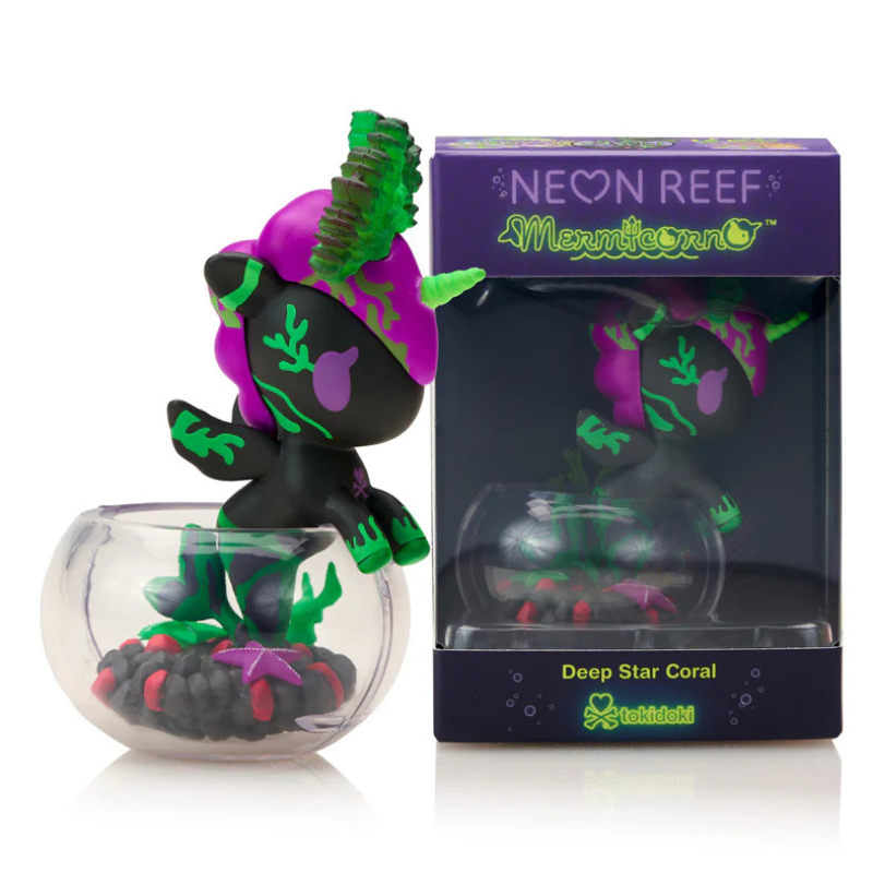 Tokidoki Neon Reef Mermicorno - Deep Star Coral (Special Edition