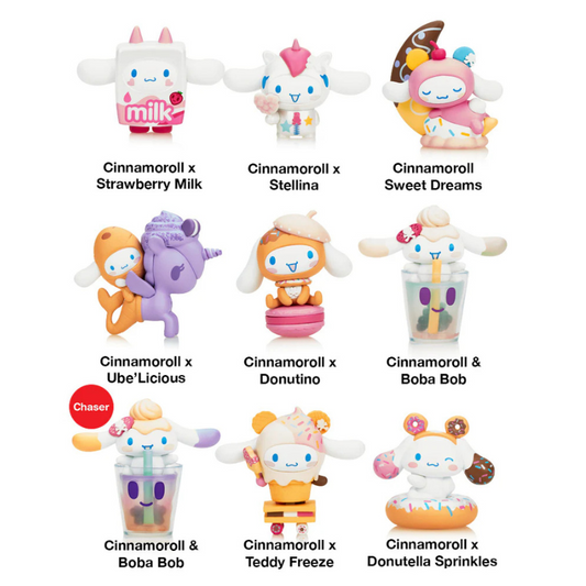 Tokidoki x Cinnamoroll Sweet Treats Blind Box