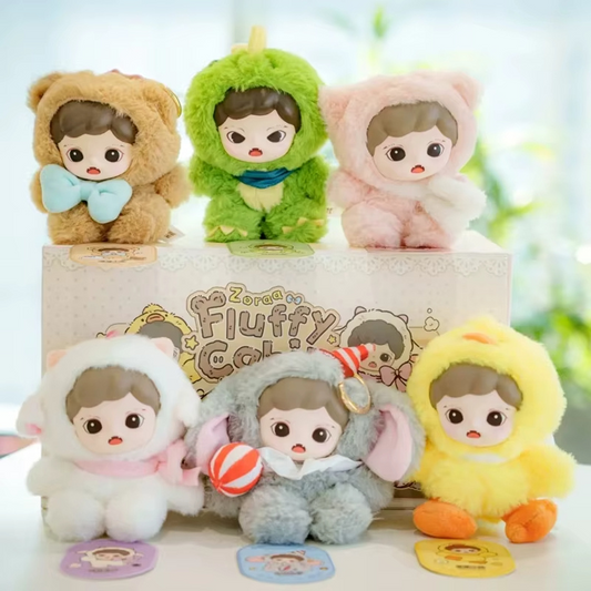 TNT SPACE Zoraa Fluffy Cabin Series Vinyl Plush Doll