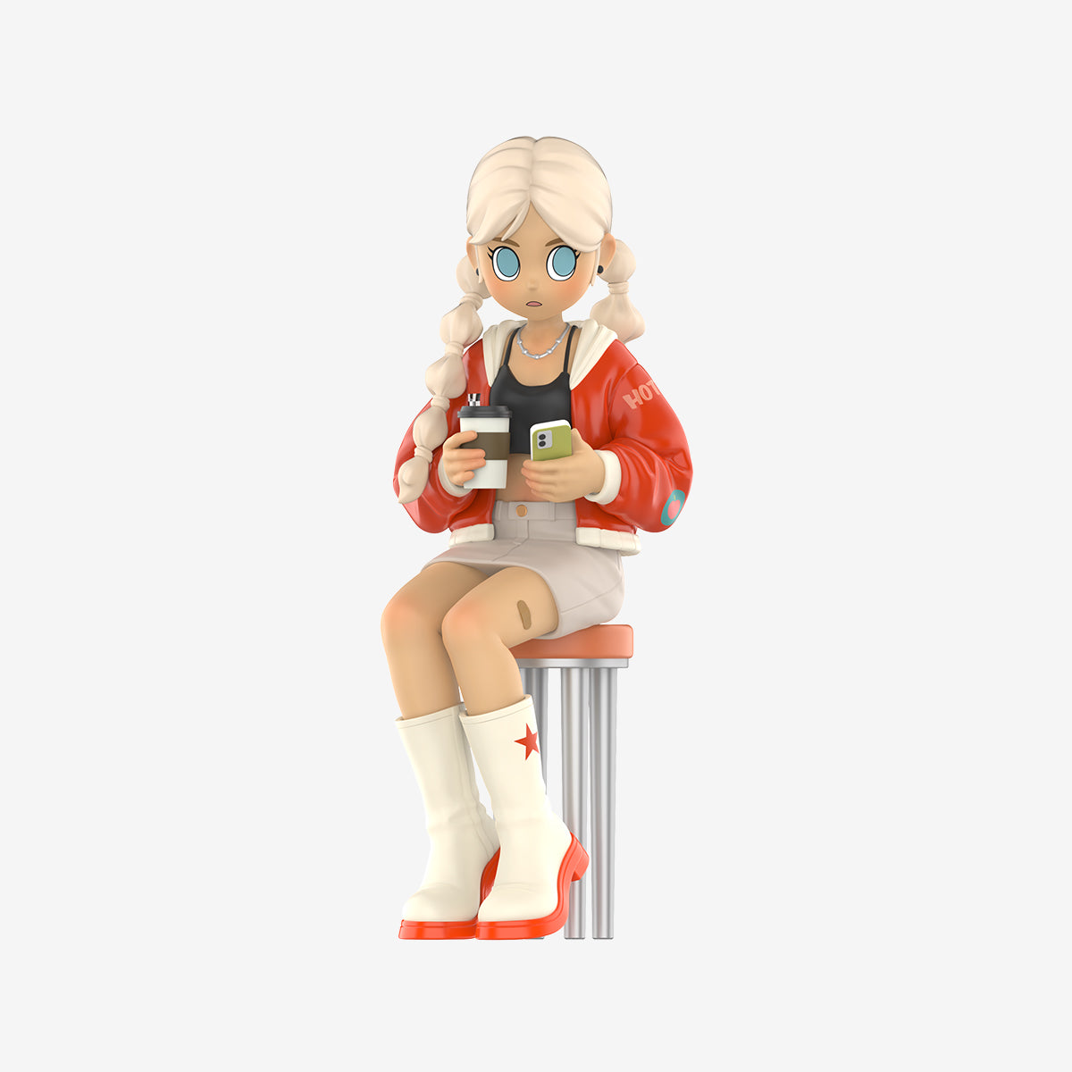 Pop Mart Peach Riot Rise Up Series Blind Box Figures