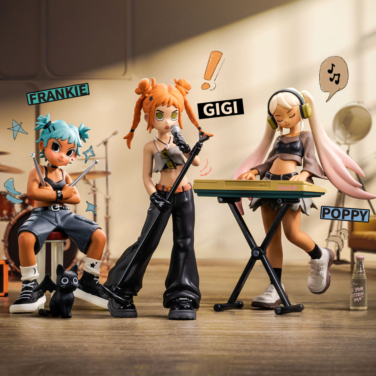 Pop Mart Peach Riot Rise Up Series Blind Box Figures