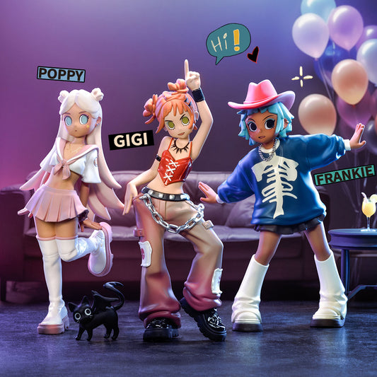 Pop Mart Peach Riot Rise Up Series Blind Box Figures