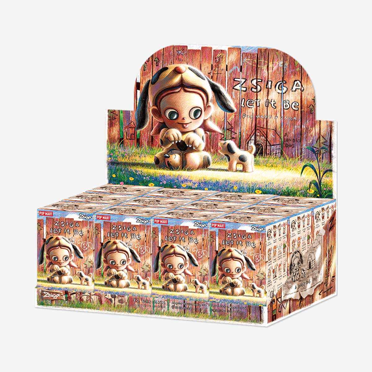 Pop Mart Zsiga Let It Be Series Figures
