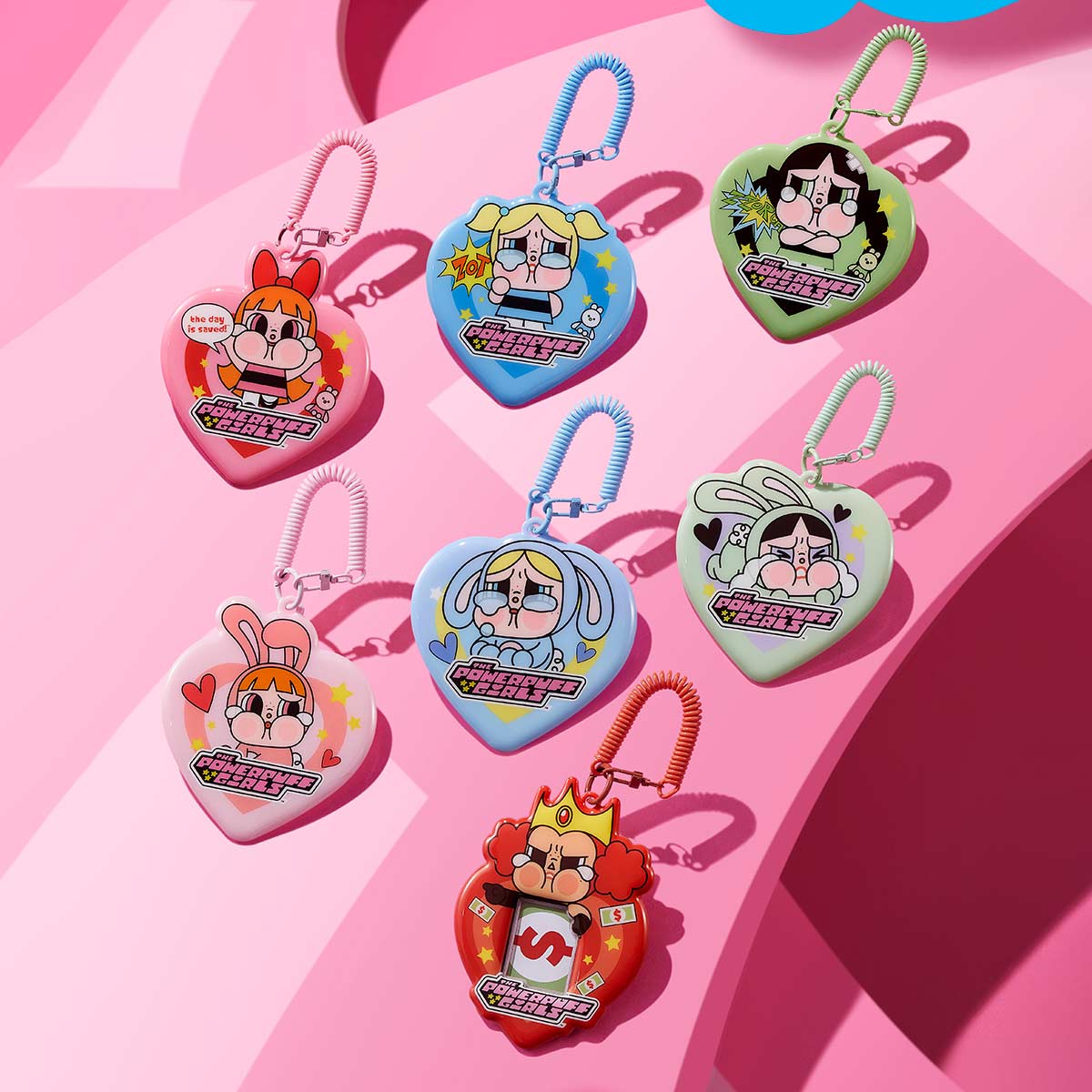 Pop Mart CRYBABY× Powerpuff Girls Series-Card Holder Blind Box