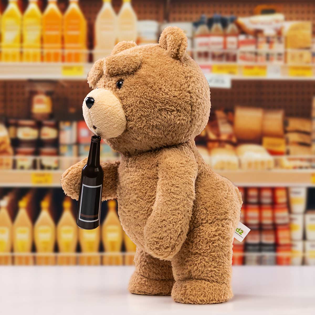 Pop Mart Ted2-ted Action Plush Figure