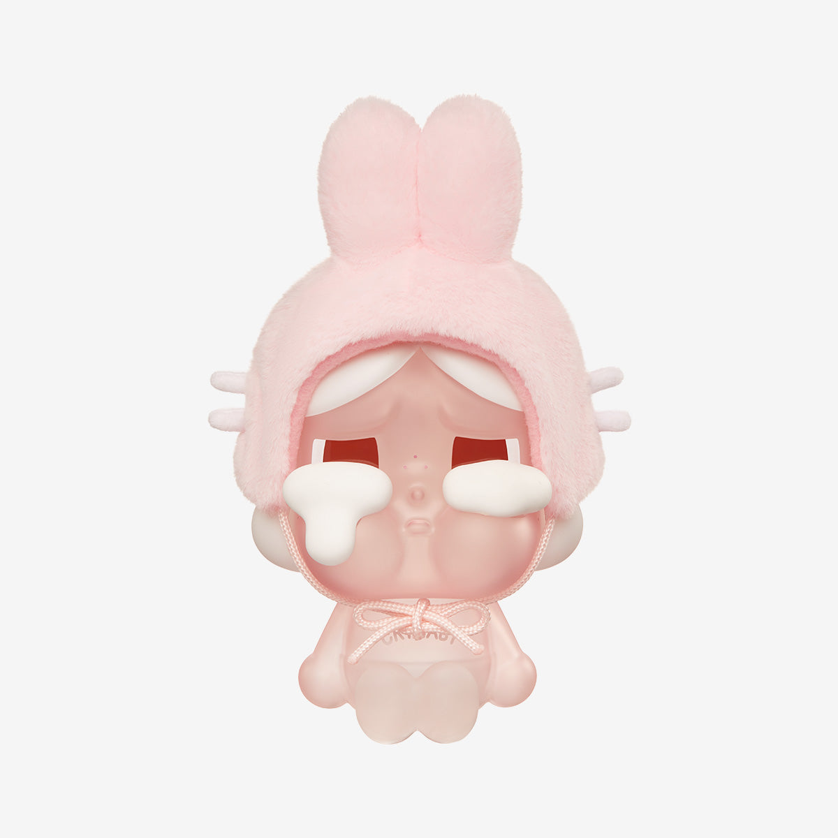 POP MART CRYBABY Crying Again Series-Plush Straw Cup (I'LL GIVE YOU ALL MY LOVE)