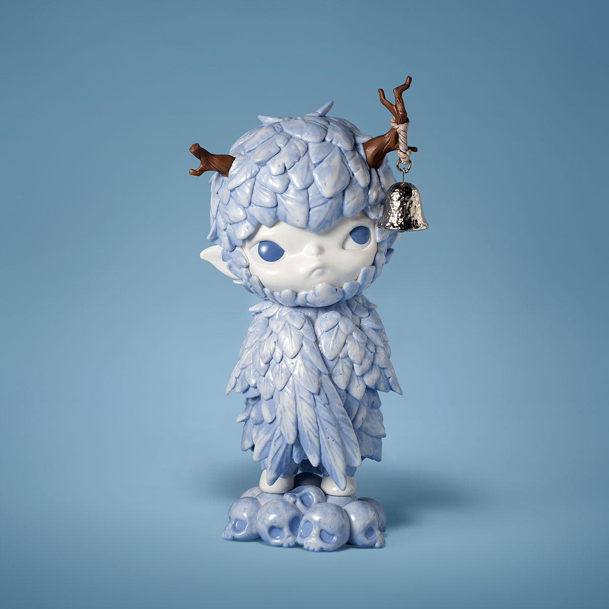 Pop Mart Hirono Ceramic Feather Figurine