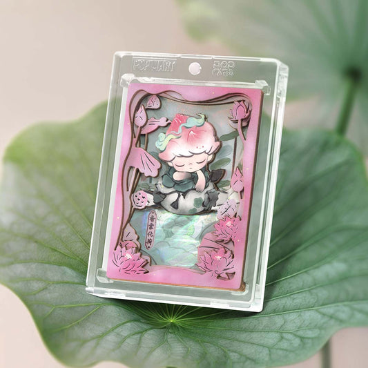 POP MART DIMOO Stories in the Cup Series Figures Art Collection Cards