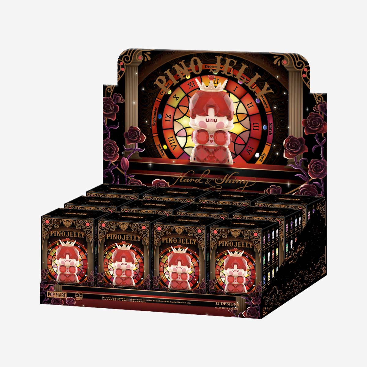 POP MART PINO JELLY Hard & Shiny Series Figures