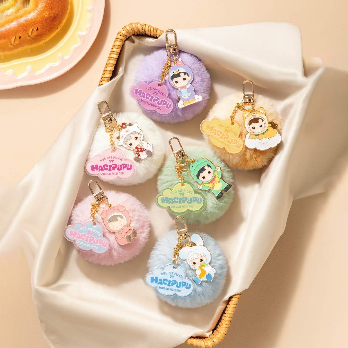 【NEW】POP MART HACIPUPU Snuggle With You Series-Pendant Blind Box