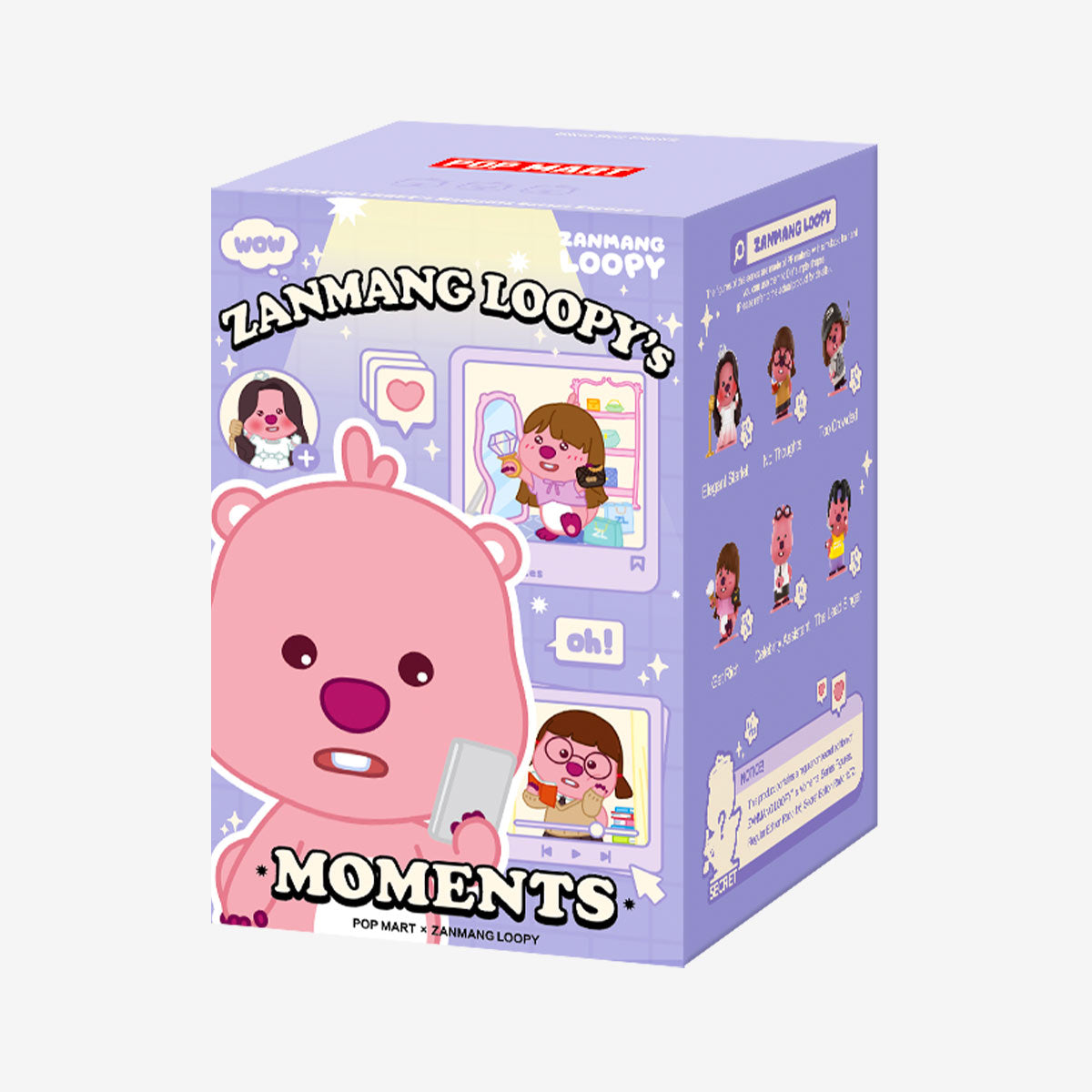 【NEW】POP MART ZANMANG LOOPY’s Moments Series Figures