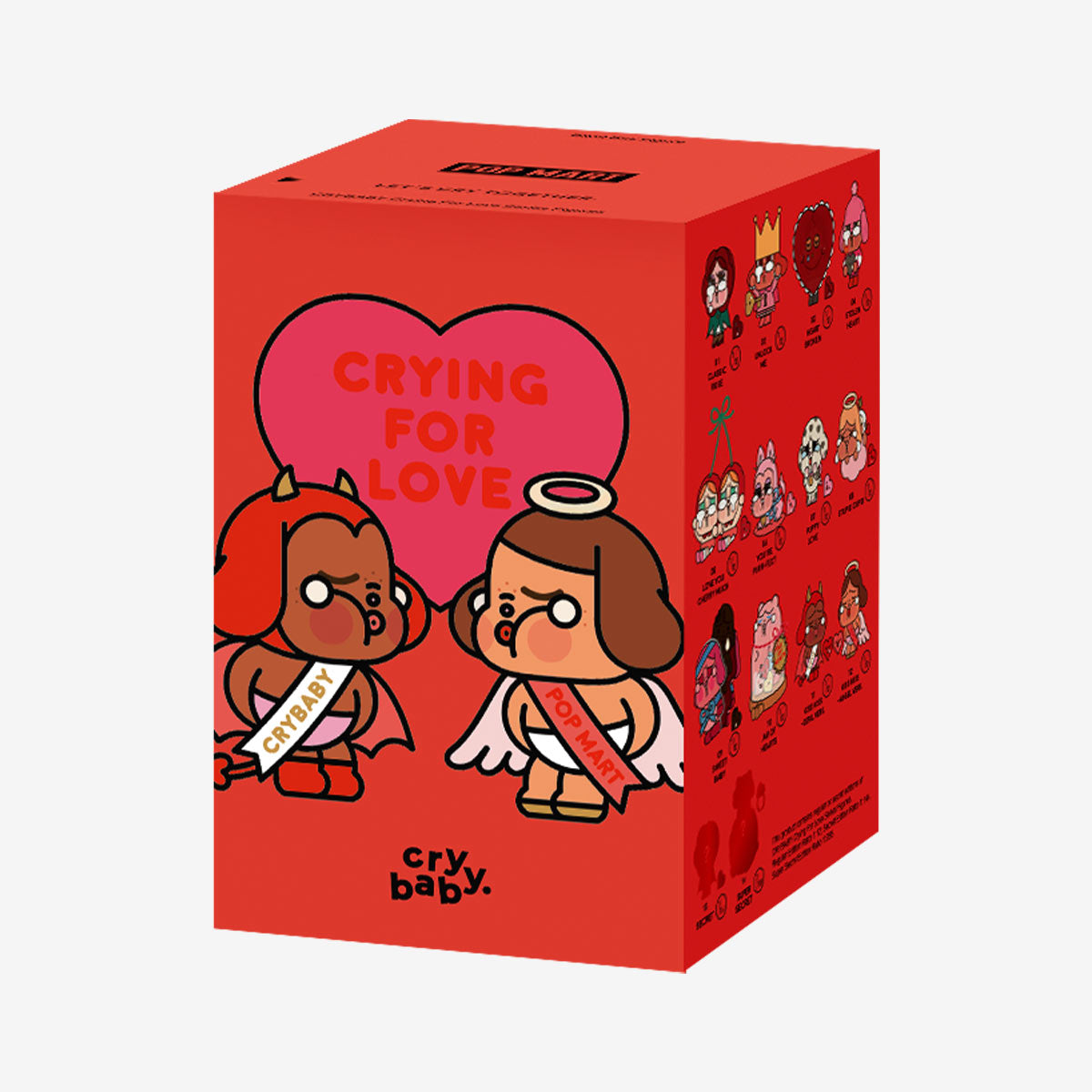 POP MART CRYBABY Crying For Love Series Figures