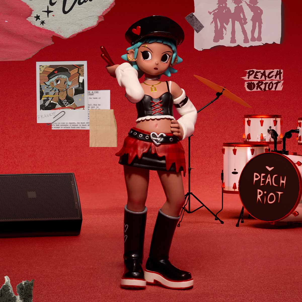 Pop Mart Peach Riot Bloody Valentine Figures