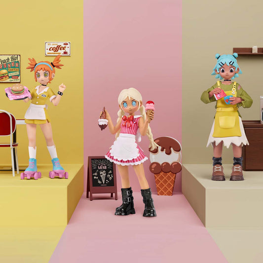 POP MART Peach Riot Rush Hour Series Figures