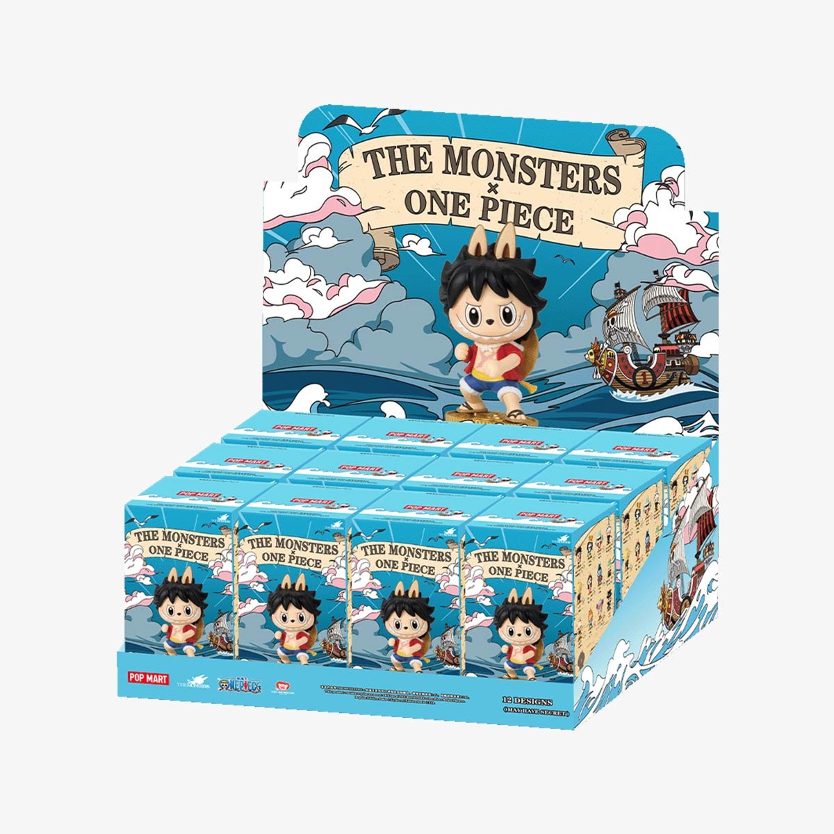 POP MART THE MONSTERS × One Piece Series Figures