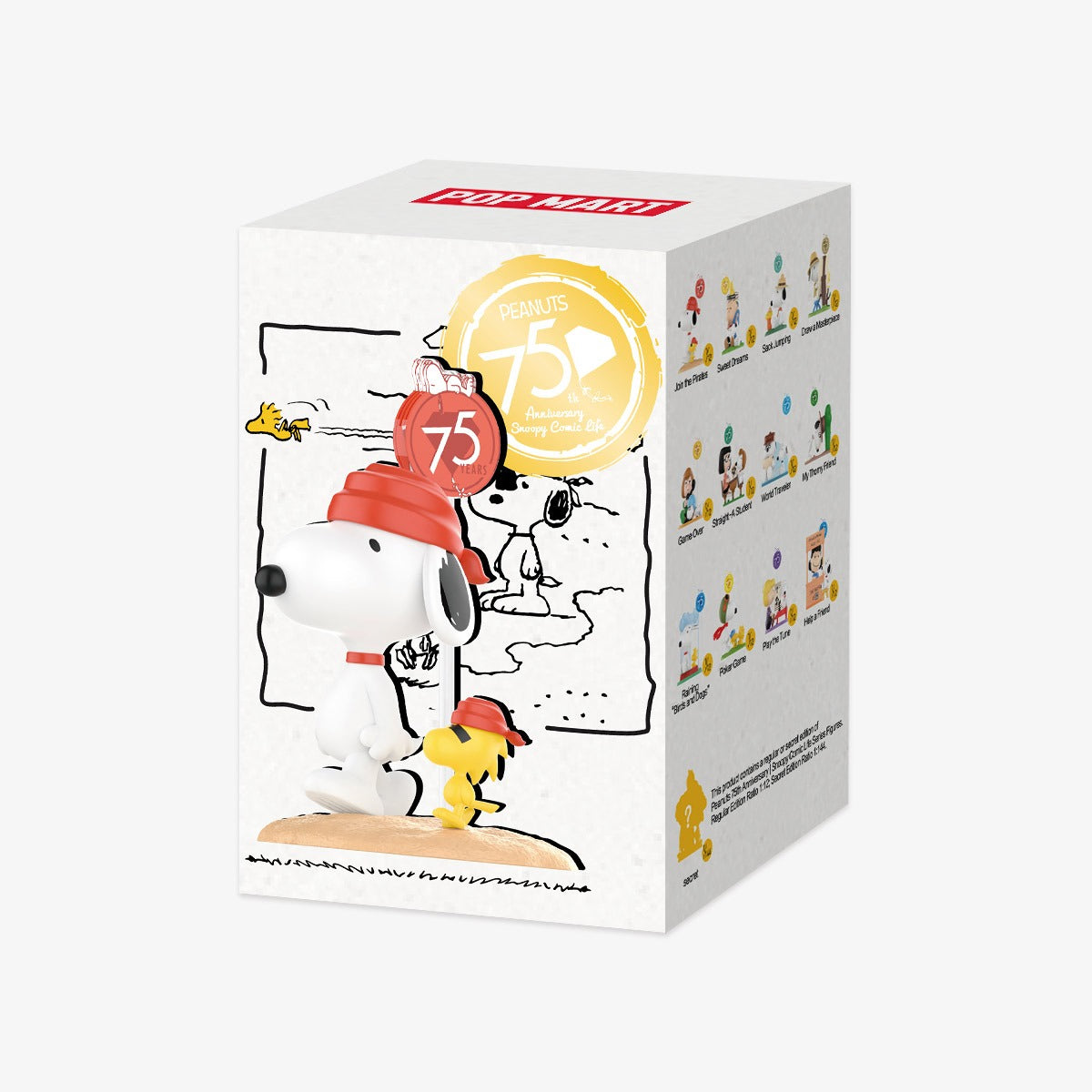 POP MART Peanuts 75th Anniversary | Snoopy Comic Life Series Figures