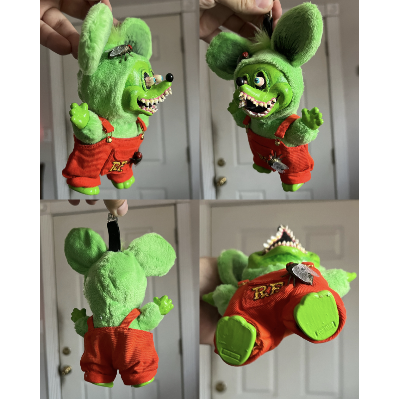 Stephanie Miranda - Rat Fink Keychain Plush