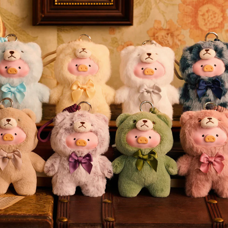 ใLimitedใLULU THE PIGGY - VINTAGE TEDDY SHOP Vinyl Plush Blind Box