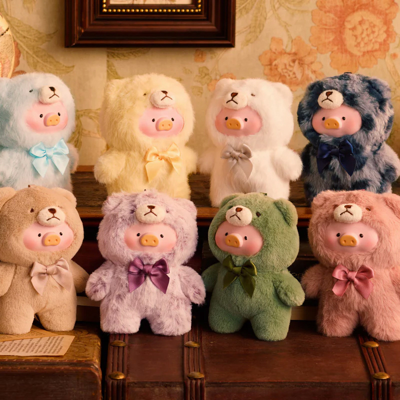 ใLimitedใLULU THE PIGGY - VINTAGE TEDDY SHOP Vinyl Plush Blind Box