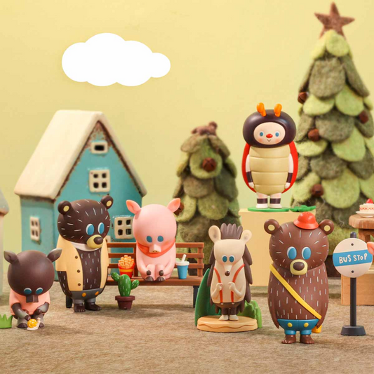 Pop Mart Green Cow Garden When One Was Little Series Blind Box Figure