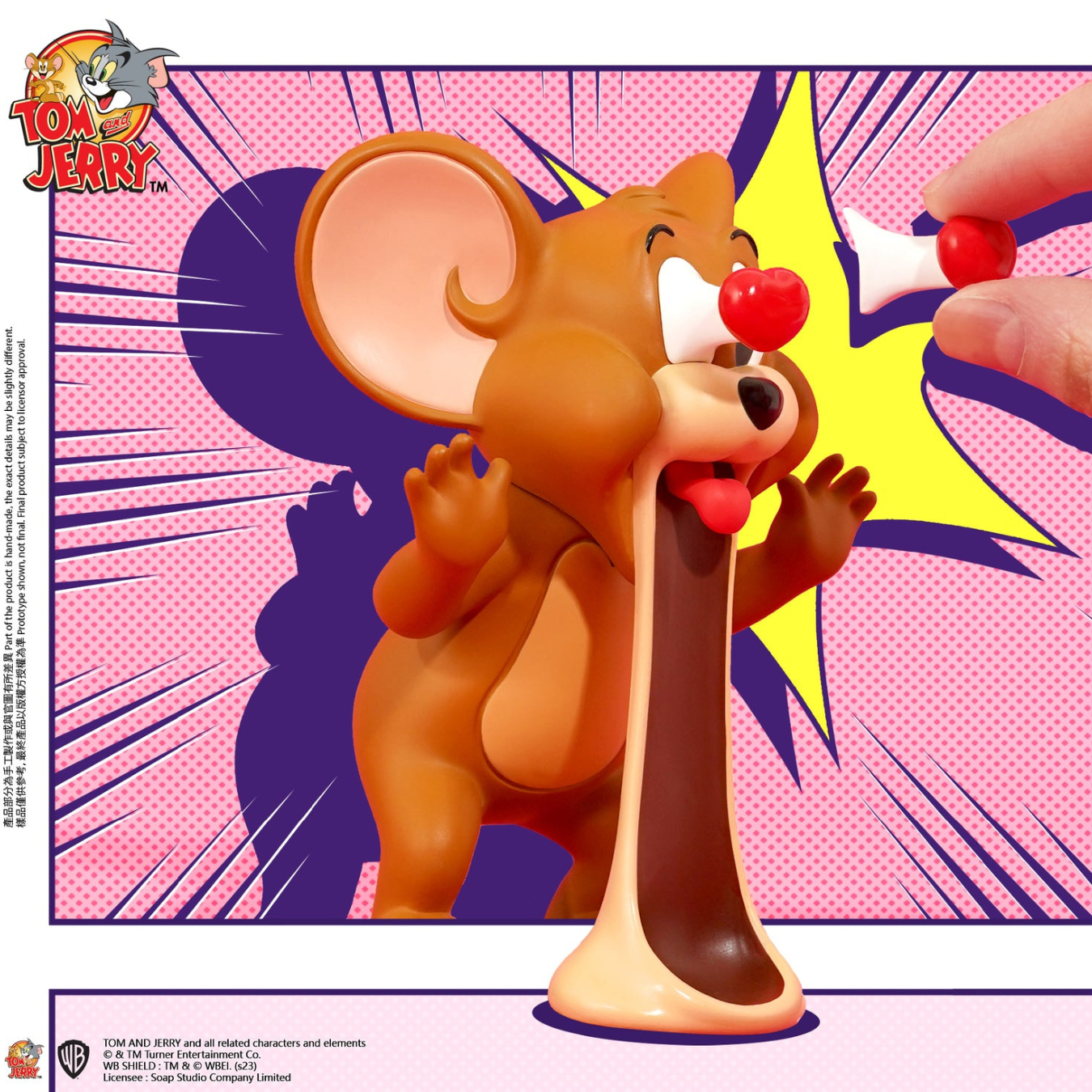 Soap Studio Tom and Jerry Jaw-dropping Jerry Figure