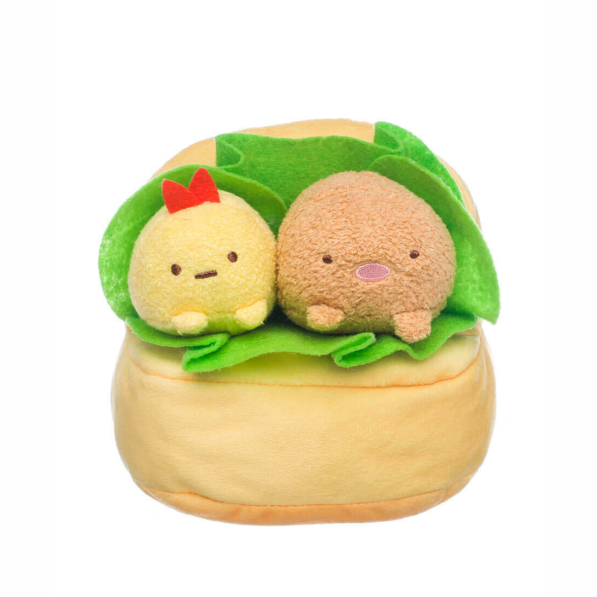 San X Sumikkogurashi Original Tonkatsu and Ebi Sandwich Plush
