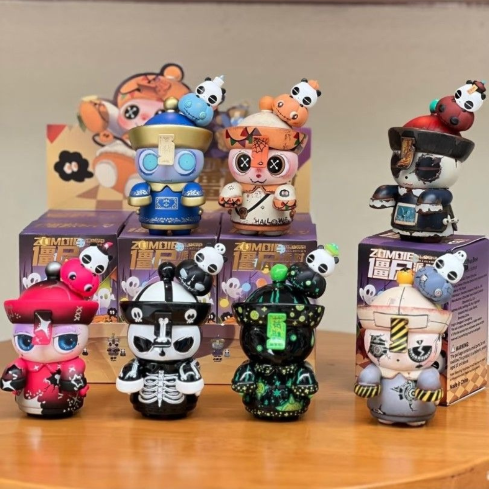 ハロウィン★皆でワイワイBOX★しっかりsize OPanDee Zombie Party Halloween Series Blind Box – Kouhigh Toys