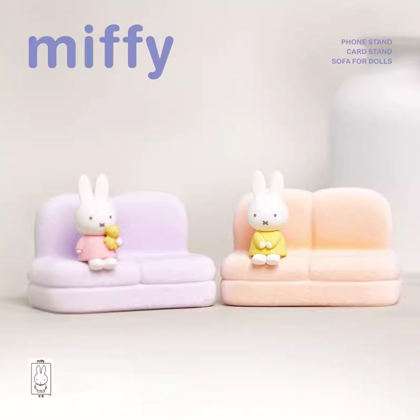 Miffy Sofa Series Phone Stand Blind Box Figure