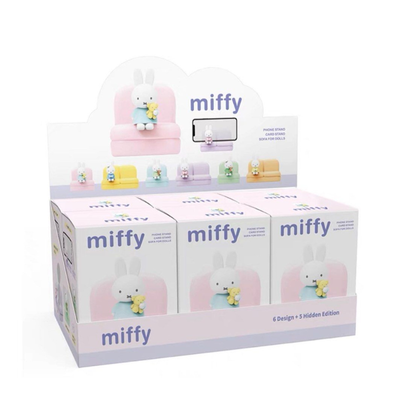 Miffy Sofa Series Phone Stand Blind Box Figure
