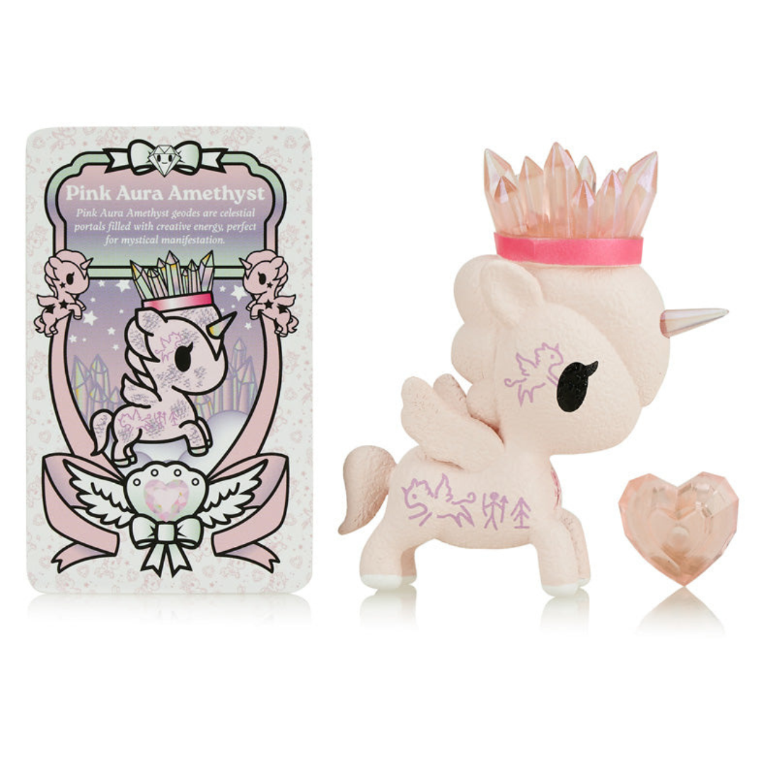 Tokidoki x Precious Unicorno - Pink Aura Amethyst (Special Edition)