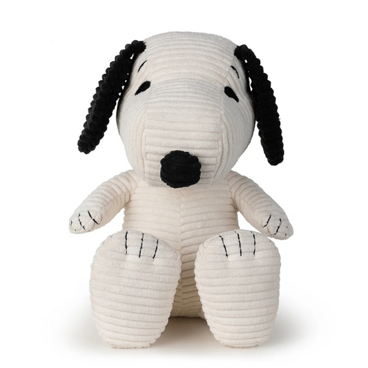 PEANUTS SNOOPY ECO Corduroy Cream in giftbox 11" Plush